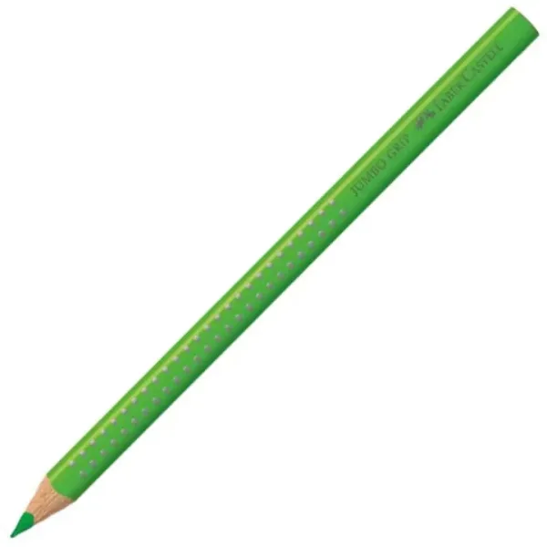 Faber-Castell: Jumbo GRIP creion colorat verde deschis imaginea 1