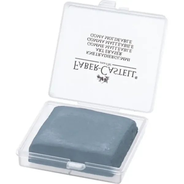 Faber-Castell: Radieră plastilină în cutie plastic imaginea 2