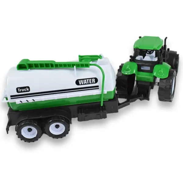 Farmer Truck: Tractor care stropește in doua versiuni 37cm imaginea 5