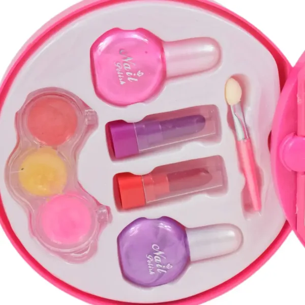 Fashion Make Up: Set de palete de machiaj rotunde pe două niveluri imaginea 4