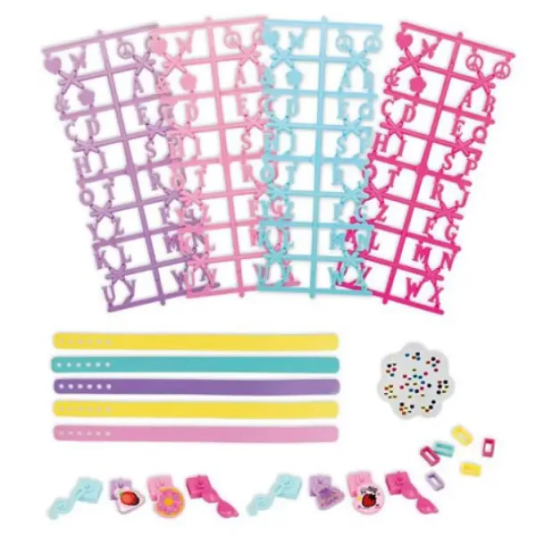 Fashion Star set de făcut brățară cu litere și accesorii imaginea 2