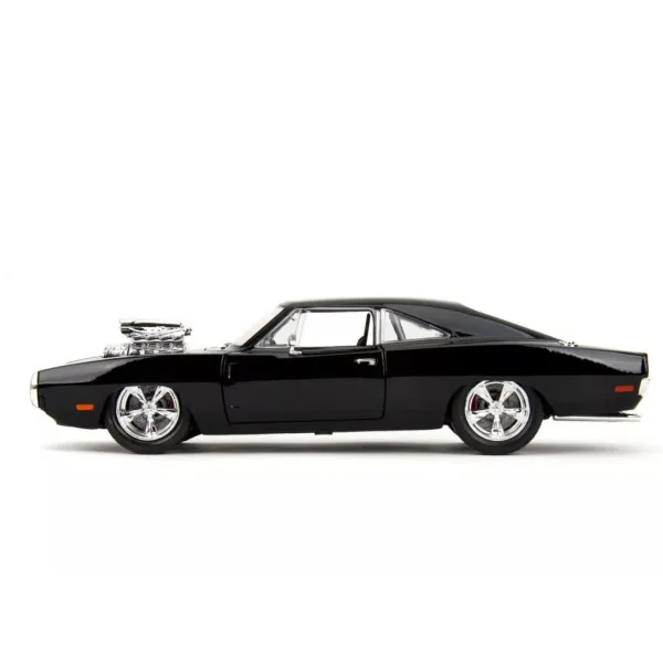 Fast & Furious: 1970 Dodge Charger cu compresor model de mașină din metal 1/24 - Jada Toys imaginea 2