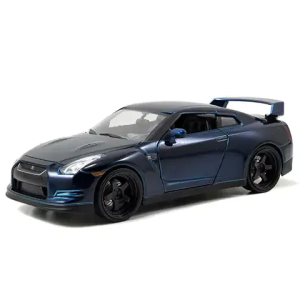 Fast & Furious: Brian's Nissan GT-R (R35) model auto 1/24 - Simba Toys imaginea 2