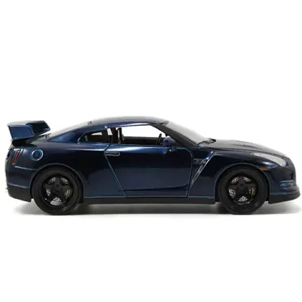 Fast & Furious: Brian's Nissan GT-R (R35) model auto 1/24 - Simba Toys imaginea 3