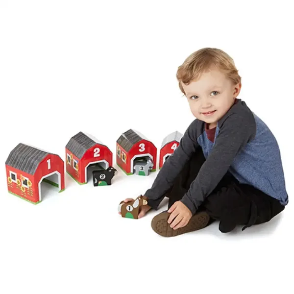 Fermă grajd set de joacă creativă - Melissa & Doug imaginea 3