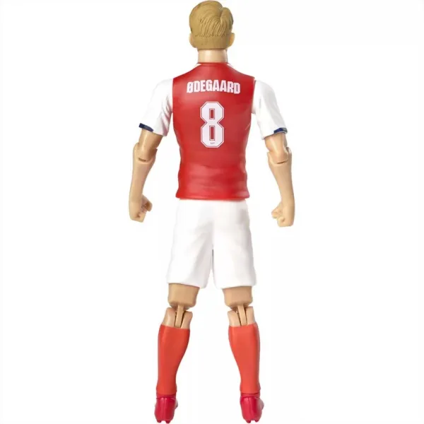 Figură de acțiune fotbalist, 20 cm - Arsenal, în tricoul cu numărul 8 al lui Ødegaard imaginea 3