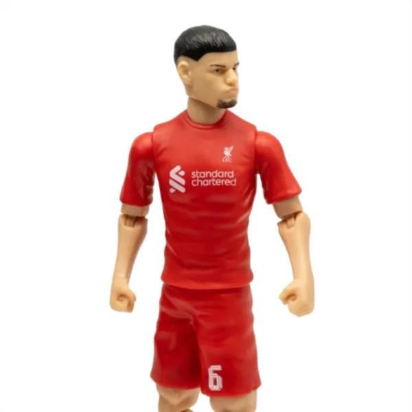 Figură de acțiune fotbalist, 20cm - Liverpool Kerkez cu numărul 6 imaginea 2