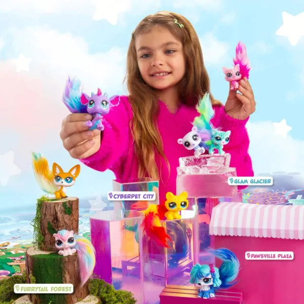 Figurina surpriză Littlest Pet Shop blister 6 seria 1buc imaginea 4