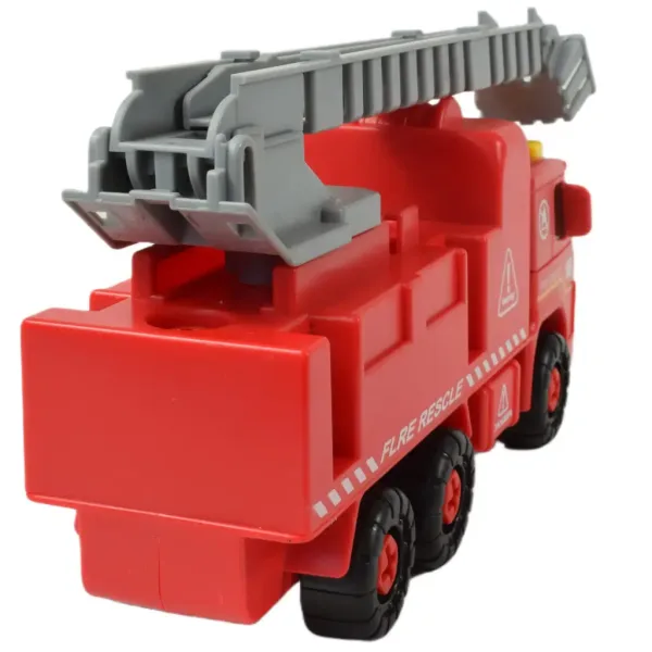 Fire Engine: Macara de pompieri demontabila cu scule si sunet 20cm imaginea 5