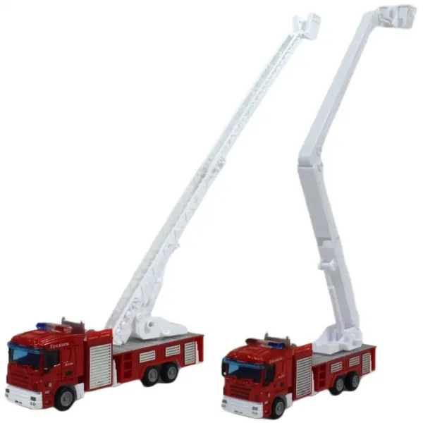 Fire Force: Set vehicule de pompieri cu accesorii imaginea 3