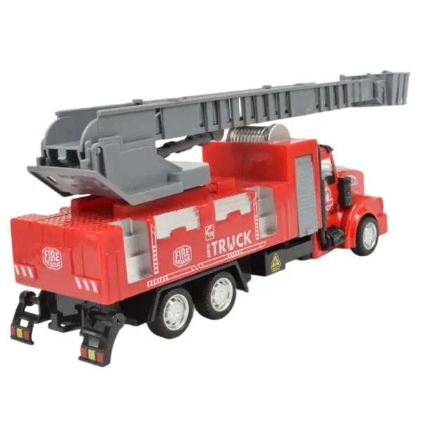 Fire Rescue: camion de pompieri cu scară 22cm imaginea 3