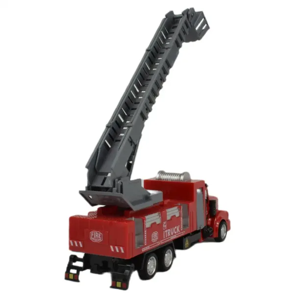 Fire Rescue: camion de pompieri cu scară 22cm imaginea 4