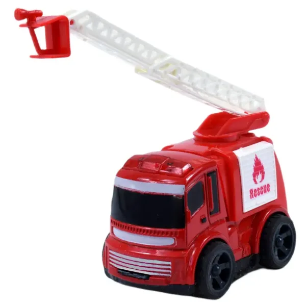 Fire Rescue: Camion de pompieri in două versiuni, cu design 1 bucată imaginea 2