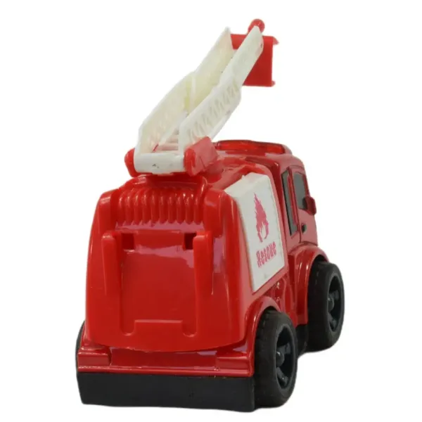 Fire Rescue: Camion de pompieri in două versiuni, cu design 1 bucată imaginea 4