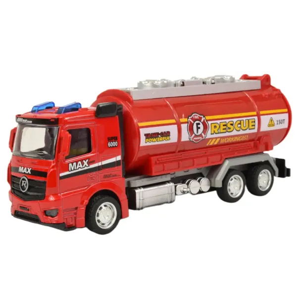 Fire Rescue: mașină de pompieri cu lumină și sunet în diverse versiuni 19cm 1bucată​ imaginea 11