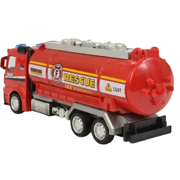 Fire Rescue: mașină de pompieri cu lumină și sunet în diverse versiuni 19cm 1bucată​ imaginea 13
