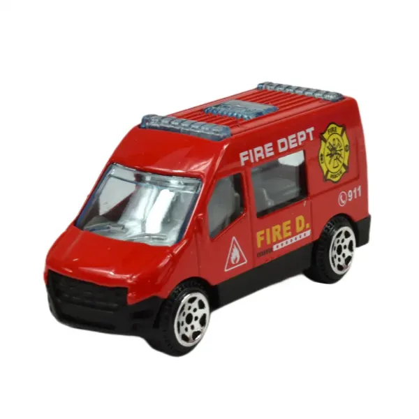 Fire Truck: Set de jucării camion de pompieri cu accesorii ​ imaginea 5