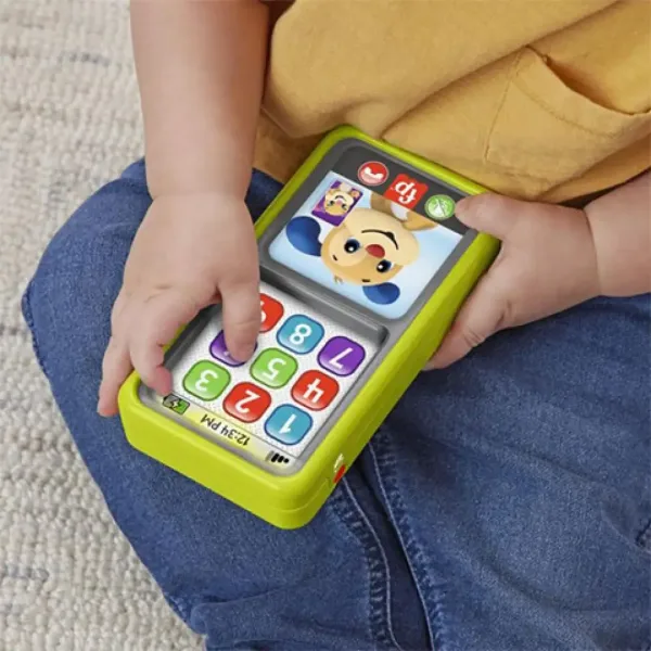 Fisher Price: 2 in 1 Smartphone educativ - Mattel (limba maghiară) imaginea 3