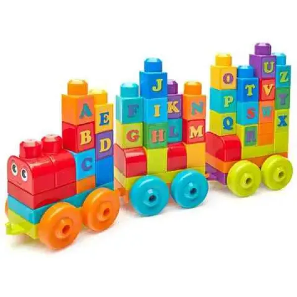 Fisher-Price: ABC trenuleț muzical jucărie - Mega Bloks imaginea 2