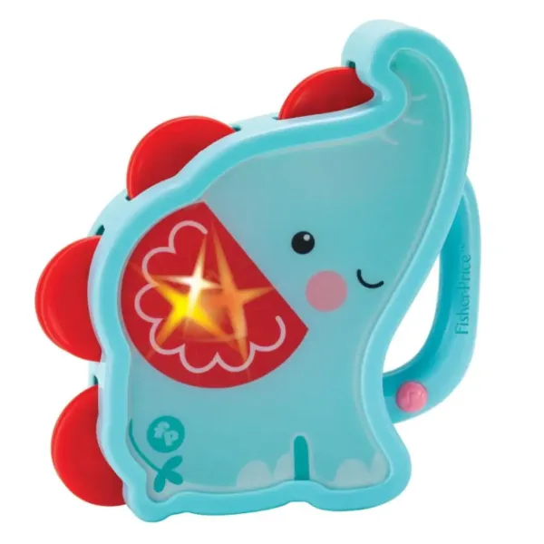 Fisher-Price: Prima mea tamburină elefant - Reig imaginea 2