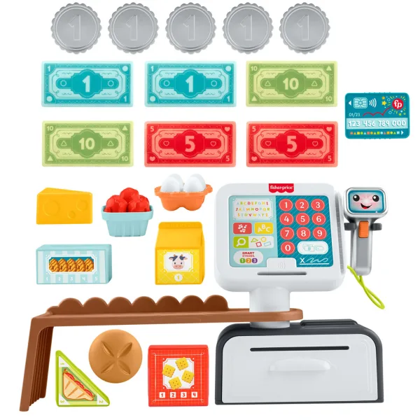 Fisher Price: Râde și dezvoltă-te casă de marcat - Mattel imaginea 4