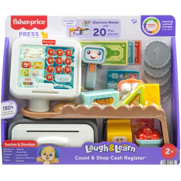 Fisher Price: Râde și dezvoltă-te casă de marcat - Mattel imaginea 1