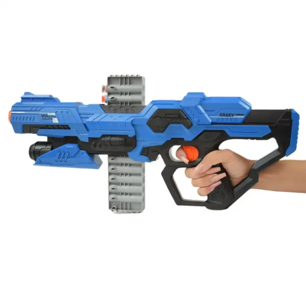 Frantic Launcher: Armă cu gloanțe de burete cu o distanță de tragere de 10 metri și cartușe de 49 cm imaginea 5