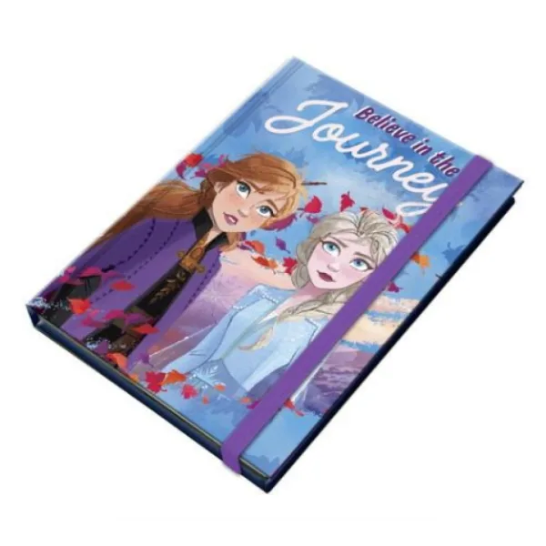 Frozen 2: Caiet pentru notițe cu elastic mai multe variante 10x13,5cm imaginea 5