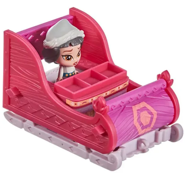 Frozen 2 Twirlabouts Honeymaren 2 in 1 cu sanie - Hasbro imaginea 2