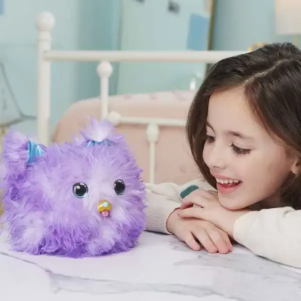 Fur Fluffs: Câine de pluș interactiv - Spin Master imaginea 2