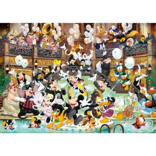 Gala Disney HQC 6000 bucăți puzzle - Clementoni imaginea 2
