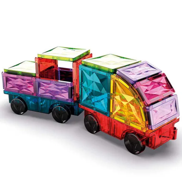 Geomag: Plăci magnetice Gems set de construcție magnetic 24 bucăți imaginea 2
