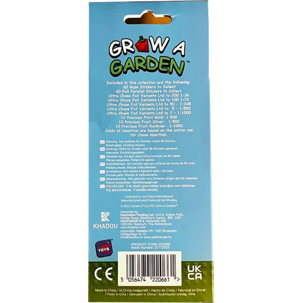 Carduri cu autocolante Grow A Garden în cutie, cu card bonus imaginea 2