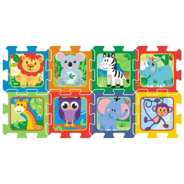 Happy Zoo - Zoo Fericită puzzle burete imaginea 3
