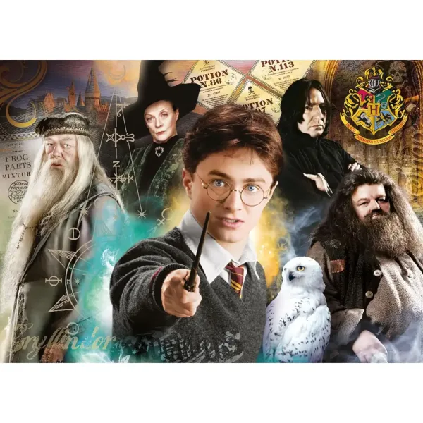 Harry Potter și piatra filozofală puzzle de 500 de piese - Clementoni imaginea 2