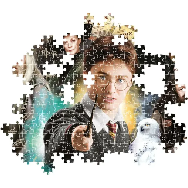 Harry Potter și piatra filozofală puzzle de 500 de piese - Clementoni imaginea 3