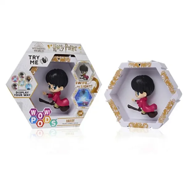 Harry Potter: WOW! POD Lumea vrăjitorilor - Figurina colectabilă Harry cu lumină magică imaginea 2