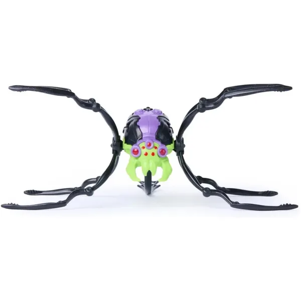 Hex Bots: Skitter Bot robot păianjen interactiv – verde-violet - Spin Master imaginea 2