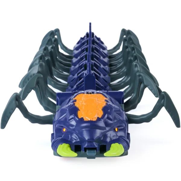 HexBots Explodapede RC robot centiped cu ochi luminoși, controlat de la distanță – Spin Master imaginea 3