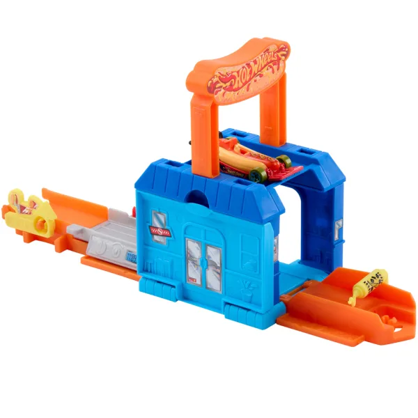 Hot Wheels: City Dine & Go restaurant auto set de bază – Mattel imaginea 5