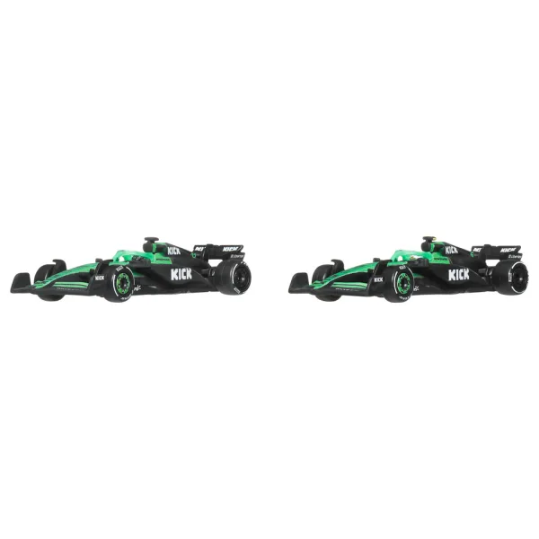 Hot Wheels F1 Mașină Mică 2 Pachet - Sauber: Hulkenberg + Bortoleto - Mattel imaginea 2
