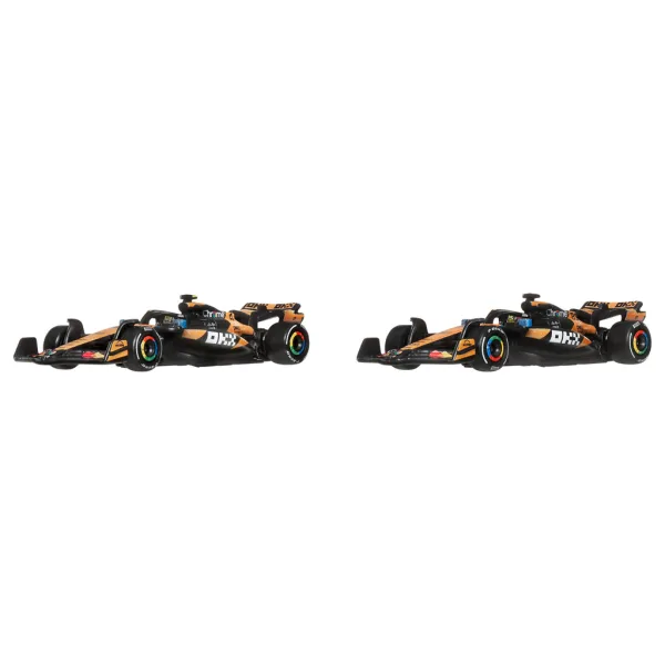 Hot Wheels F1 Mașină Mică Pachet 2 - McLaren: Norris + Piastri - Mattel imaginea 2