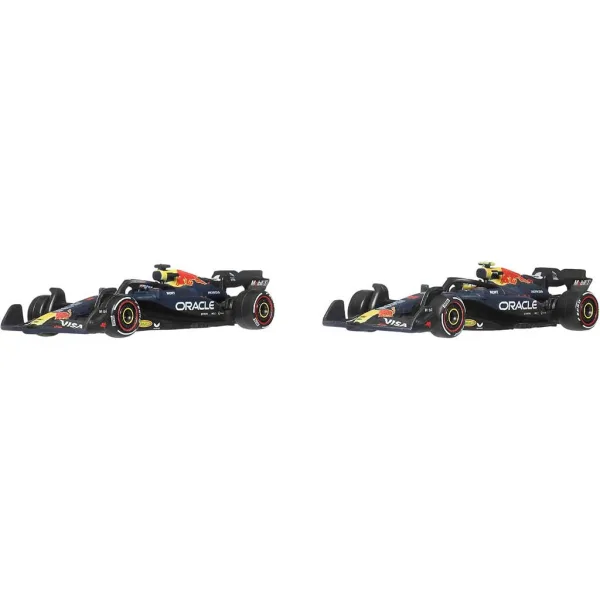Hot Wheels F1 Mașină Mică Pachet 2 - Red Bull: Verstappen + Tsunoda - Mattel imaginea 2