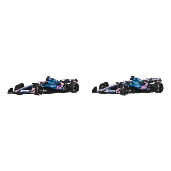 Hot Wheels F1 Mașinuță Pachet 2 - Alpine: Gasly + Colapinto - Mattel imaginea 2