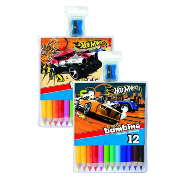  Hot Wheels set creioane colorate 12buc. imaginea 1