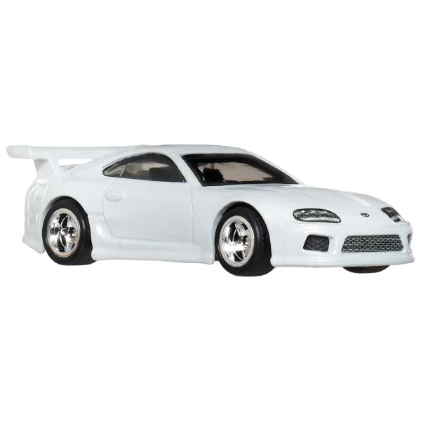 Hot Wheels: Set de mașinuțe de colecție Premium Toyota ’90s JDM – Supra, Celica GT-Four, MR2 TRD și Sakura Sprinter, 1/64 - Mattel imaginea 2