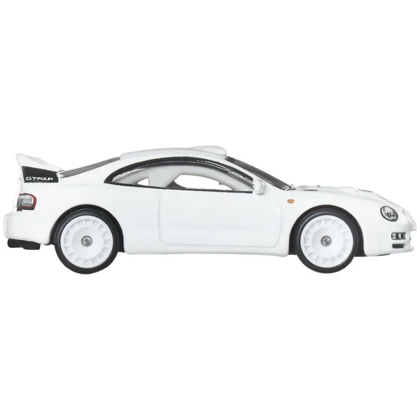 Hot Wheels: Set de mașinuțe de colecție Premium Toyota ’90s JDM – Supra, Celica GT-Four, MR2 TRD și Sakura Sprinter, 1/64 - Mattel imaginea 3