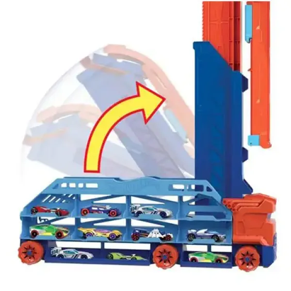 Hot Wheels: Set de pistă cu cădere liberă - Mattel imaginea 4