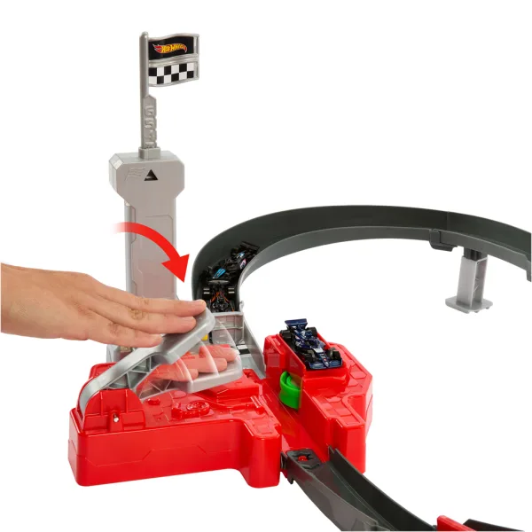 Hot Wheels: Set pistă de curse sprint Formula 1 - Mattel imaginea 3