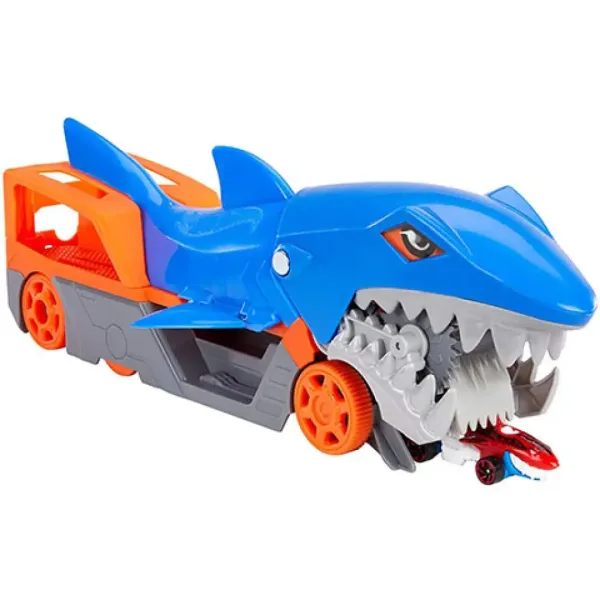 Hot Wheels: Shark Transporter set de joacă cu mașinuță - Mattel imaginea 3